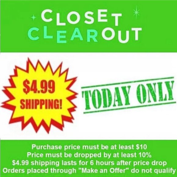 Poshmark offers $4.99 shipping! - Ask me how - Picture 4 of 4